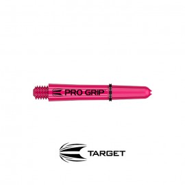 Pro Grip pink short dart shafts