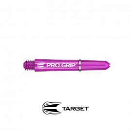 Pro Grip purple short dart shafts