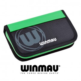 Winmau Urban Pro dart wallet black green 8308