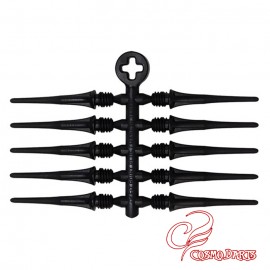 FIT POINT PLUS  25MM BLACK – 50 POINTS
