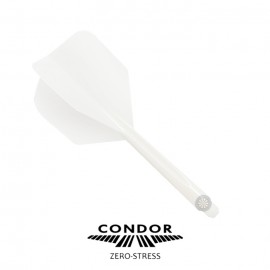 CONDOR SMALL L WHITE DART FLIGHTS