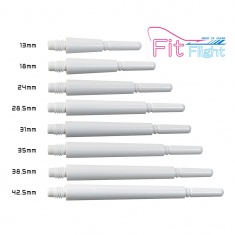 FIT SHAFT GEAR – NORMAL LOCKED – WHITE – 13MM