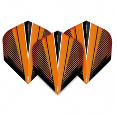 HARDCORE RADICAL ORANGE DART FLIGHTS - F6415